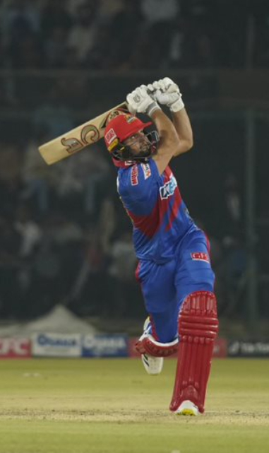 Haider hits the ball out of the park